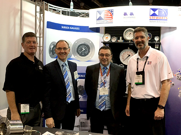 Joining forces with Stewarts-USA at the Offshore Technology Conference, Houston, Texas